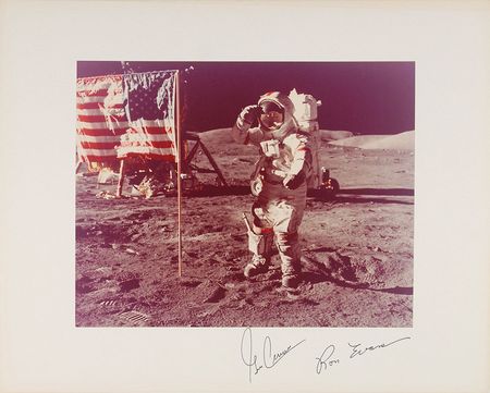 Lot #580 Apollo 17 Collection of Three Items - Image 4
