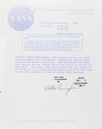 Lot #559 Apollo 7 Group Lot - Image 5
