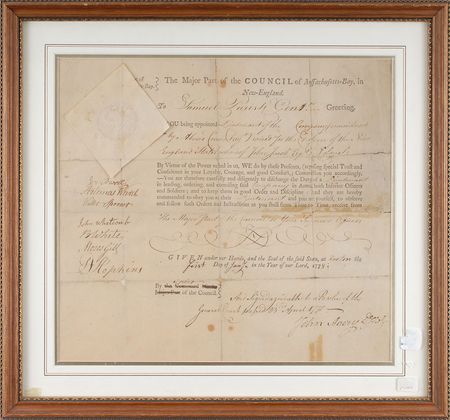 Lot #410 Artemas Ward Signed Document - Image 2