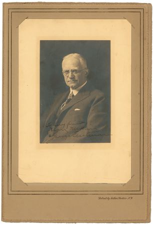 Lot #182 George Eastman Signed Photograph - Image 2