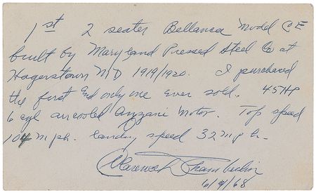 Lot #478 Clarence Chamberlin - Image 1