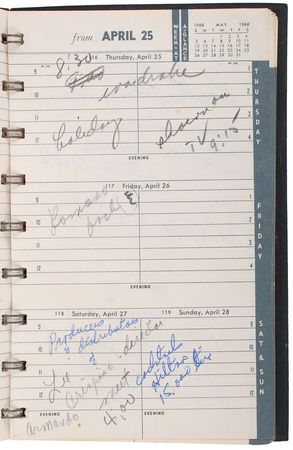 Lot #947 Joan Crawford Date Book - Image 1