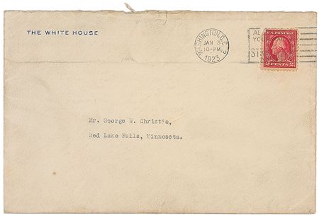 Lot #92 Warren G. Harding Typed Letter Signed - Image 2