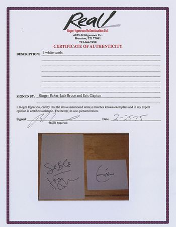 Lot #820 Cream Signatures - Image 3