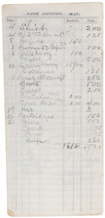 Lot #161 Old West: Terrence Cantwell Diary - Image 8