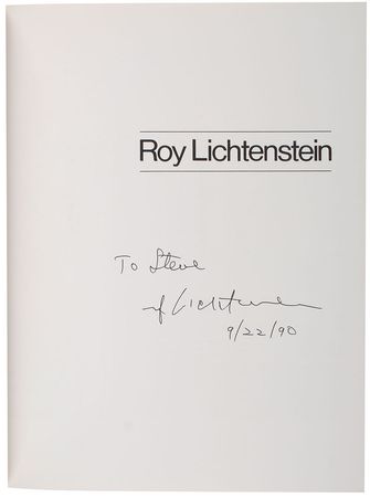 Lot #643 Roy Lichtenstein Book - Image 1