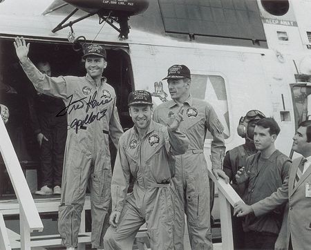 Lot #569 Fred Haise Signed Photographs - Image 3