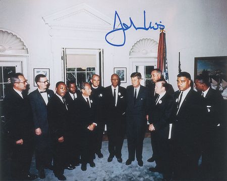 Lot #340 John Lewis Signed Photographs - Image 2
