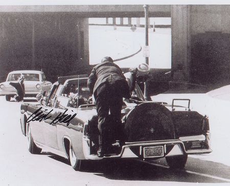 Lot #328 Kennedy Assassination: Clint Hill Signed Photographs - Image 1