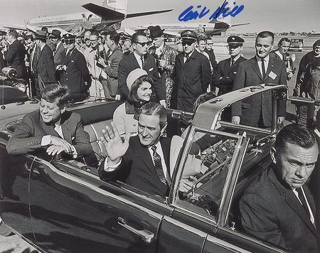 Lot #328 Kennedy Assassination: Clint Hill Signed Photographs - Image 2