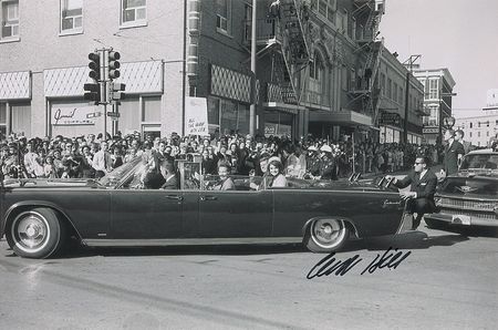 Lot #328 Kennedy Assassination: Clint Hill Signed Photographs - Image 3
