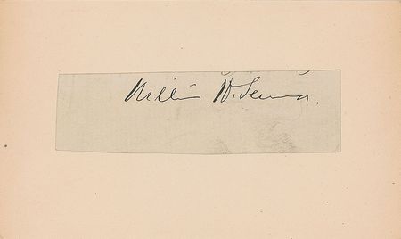 Lot #312 Hamilton Fish and William H. Seward - Image 2