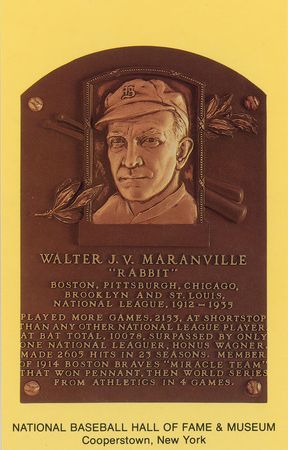 Lot #1039 Rabbit Maranville Signature - Image 2