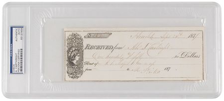 Lot #1032 Alexander Cartwright: The exceedingly rare ?Father of Modern Baseball? - Image 2