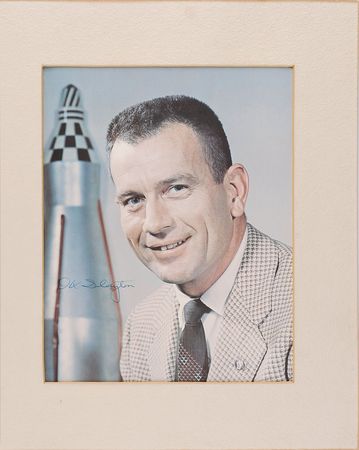 Lot #499 Deke Slayton Signed Photograph - Image 2