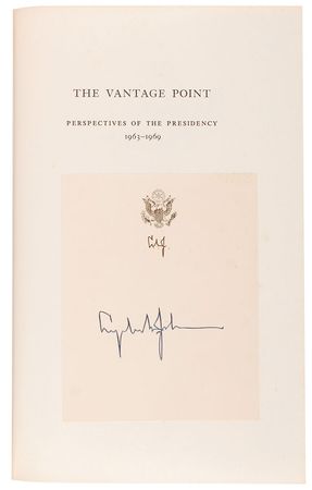 Lot #104 Lyndon B. Johnson Book - Image 1