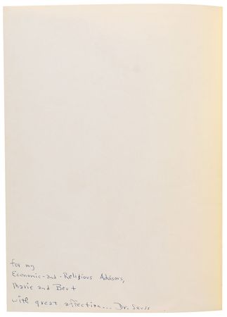 Lot #717 Dr. Seuss Book - Image 1