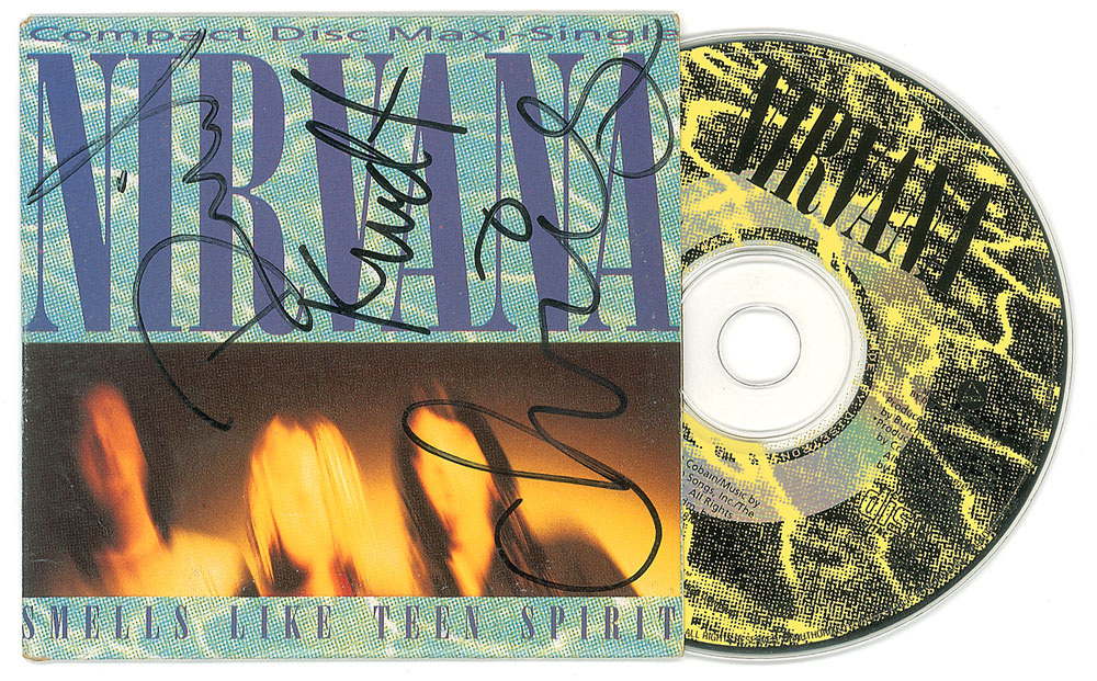 Nirvana Signed CD | RR Auction