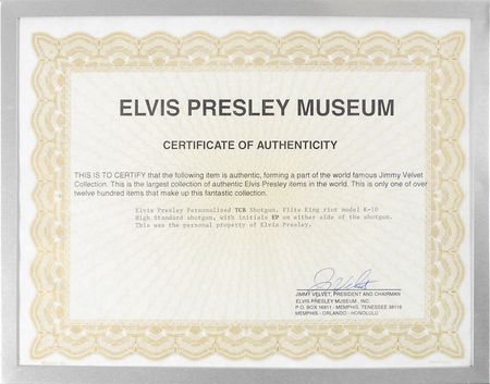 Lot #7085 Elvis Presley Personally-owned Shotgun - Image 7