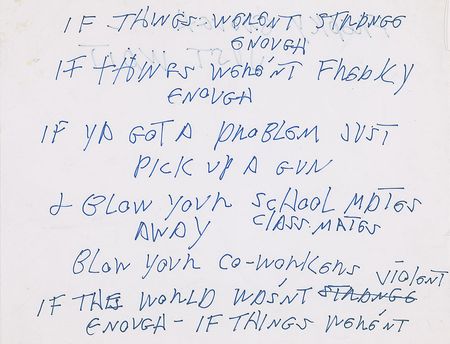 Lot #7495 Joey Ramone - Image 1