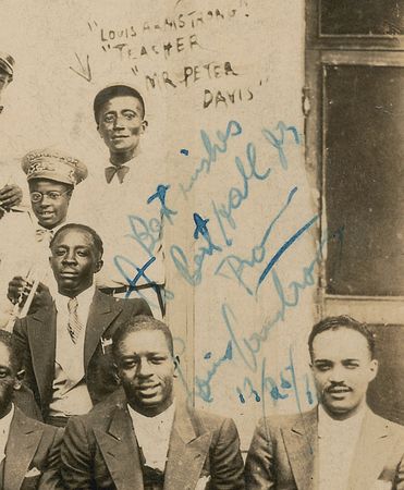 Lot #7204 Louis Armstrong Signed Photograph - Image 2