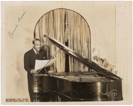 Lot #7211 Count Basie and His Orchestra Signed Photograph - Image 1