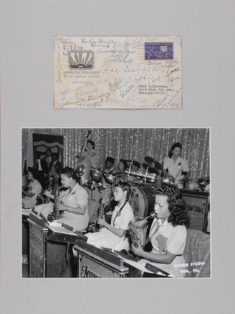 Lot #7232 The International Sweethearts of Rhythm Signed FDC - Image 1