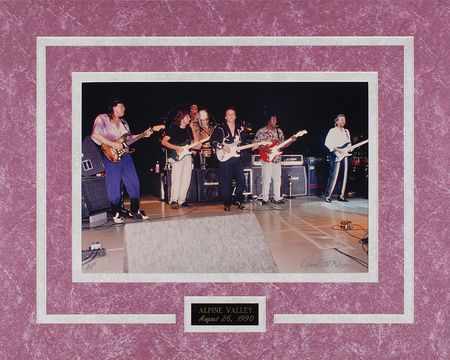Lot #7519 Stevie Ray Vaughan Photograph: Robert Knight  - Image 2