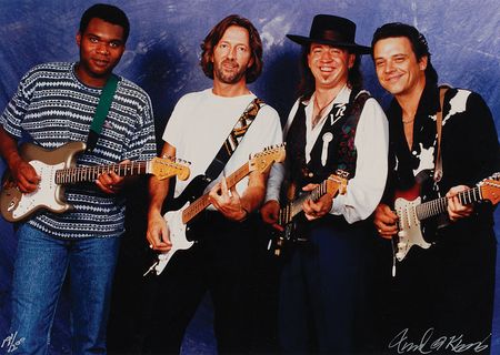 Lot #7520 Stevie Ray Vaughan Photograph: Robert Knight  - Image 1