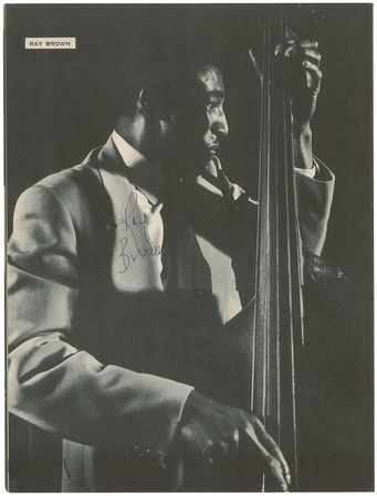 Lot #7202 Jazz Musicians Signed Program - Image 9