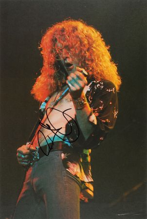 Lot #7140 Jimmy Page and Robert Plant Signed Mini Posters - Image 2