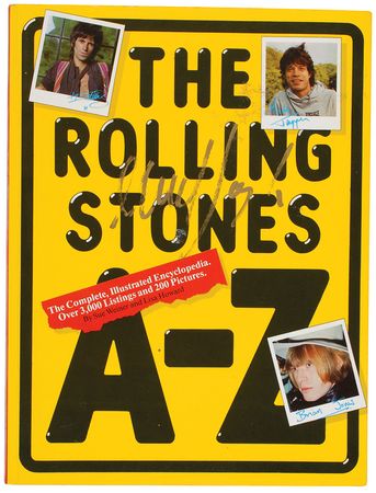 Lot #7109 Rolling Stones Signed Book - Image 2