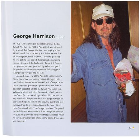 Lot #7027 Paul McCartney and George Harrison Signed Book - Image 7