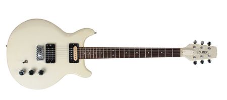 Lot #7411 Johnny Ramone’s Early 1980s Stage-used Hamer Guitar - Image 1