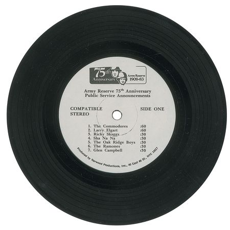 Lot #7464 Johnny Ramone Public Service Announcement 45 RPM - Image 1