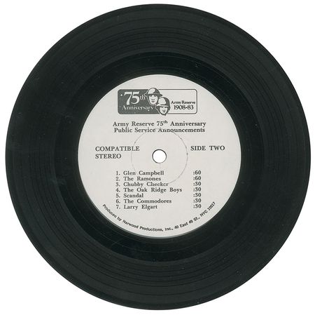 Lot #7464 Johnny Ramone Public Service Announcement 45 RPM - Image 2