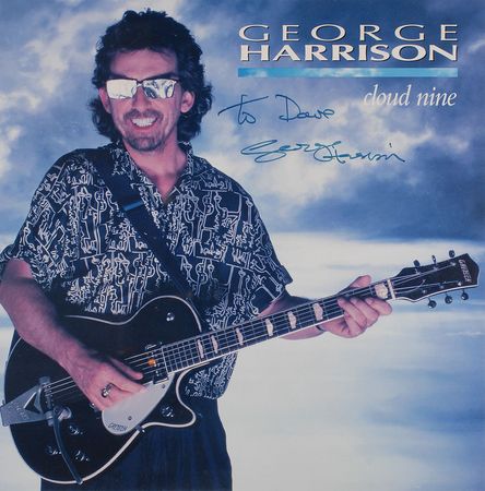 Lot #7017 George Harrison Signed Album Cover Proof - Image 2