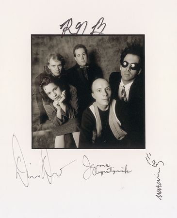 Lot #7527 10,000 Maniacs Signed Photograph - Image 1