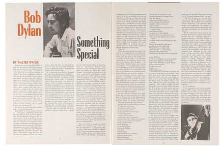 Lot #7087 Bob Dylan Magazine - Image 2