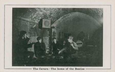 Lot #7069 Beatles Cavern Club Promo Card - Image 1