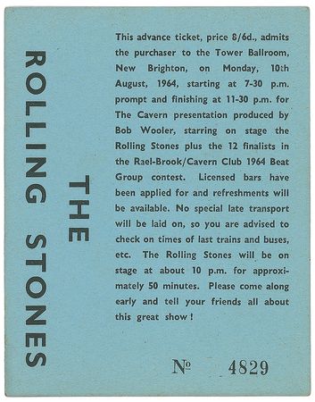 Lot #7115 Collection of Three Rolling Stones Tickets - Image 4