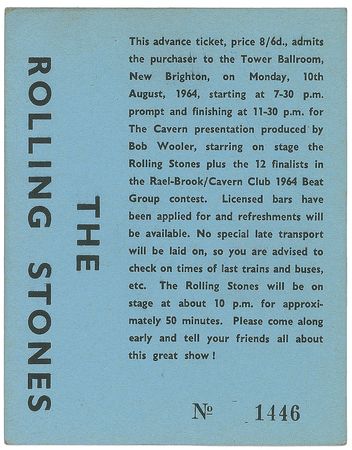 Lot #7115 Collection of Three Rolling Stones Tickets - Image 5