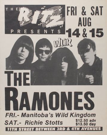 Lot #7427 The Ramones Pair of Posters - Image 1