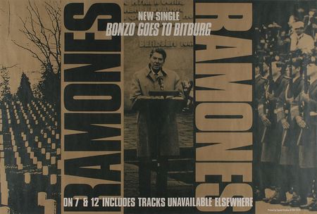 Lot #7430 The Ramones and Black Flag Collection of Four Posters - Image 2