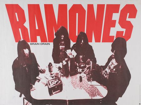 Lot #7430 The Ramones and Black Flag Collection of Four Posters - Image 4