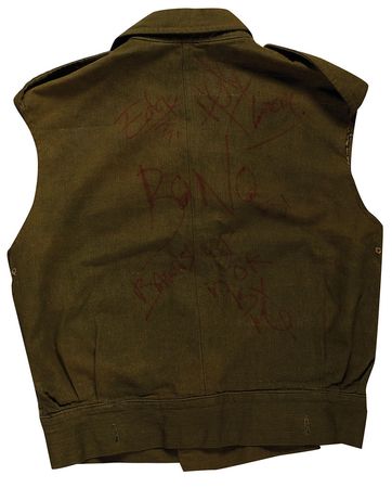 Lot #7514 U2 Signed Vest - Image 1