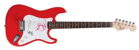 Lot #7139 Led Zeppelin Signed Guitar - Image 1