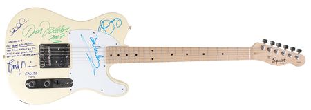 Lot #7326 Eagles Signed Guitar - Image 1
