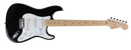 Lot #7327 Eric Clapton Signed Guitar - Image 1