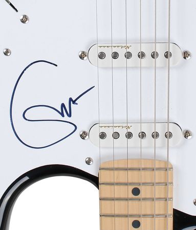 Lot #7327 Eric Clapton Signed Guitar - Image 3